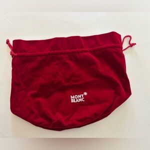 Montblanc Red Velvet Pouch